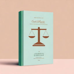 Design a simple book cover for a legal guide