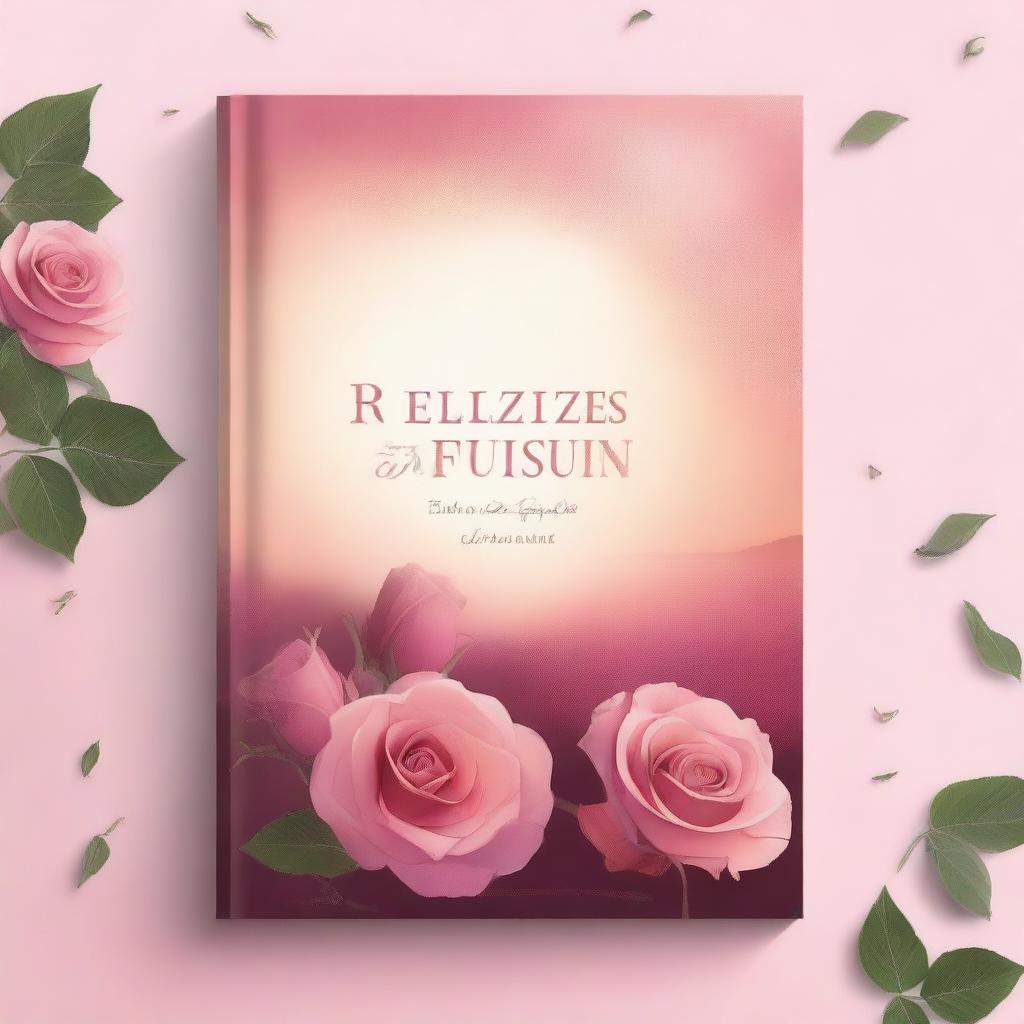 Create a book cover for a fictional romance novel titled "UM FELIZES PARA SEMPRE QUE NUNCA EXISTIU"