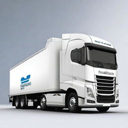 Create an image of a truck from the company Transvolando