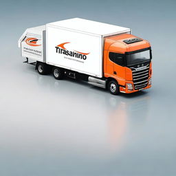 Create an image of a truck from the company Transvolando