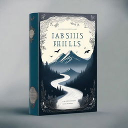 Create a captivating book cover featuring an intriguing and mysterious design