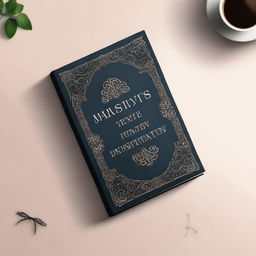 Create a captivating book cover featuring an intriguing and mysterious design