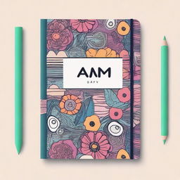 A creatively designed diary with the name 'Sam' on the front cover