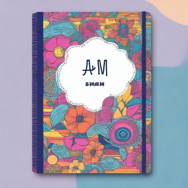 A creatively designed diary with the name 'Sam' on the front cover