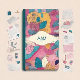 A creatively designed diary with the name 'Sam' prominently displayed on the front cover