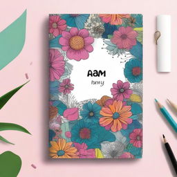 A creatively designed diary with the name 'Sam' prominently displayed on the front cover