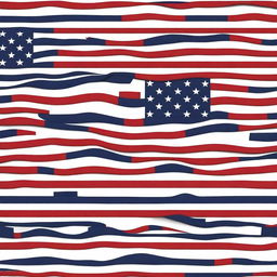 Create a very simple background using the colors of the USA flag