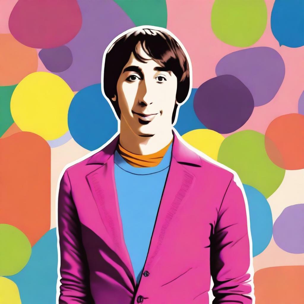 Create an image of Howard Wolowitz from The Big Bang Theory