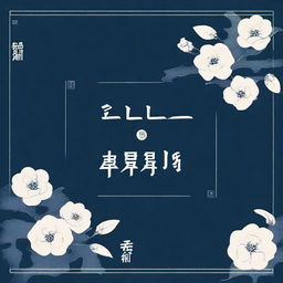 A blackish blue background with the text 'the shadows of yesterday' written in Korean characters