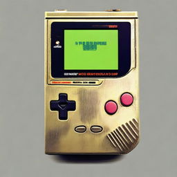 A detailed image of a beat-up Game Boy