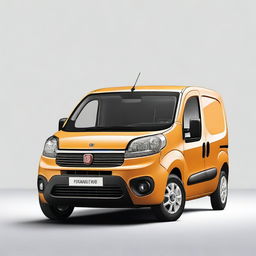 A detailed image of a Fiat Fiorino 2021 model on a white background