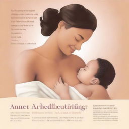 A poster promoting breastfeeding and support for women