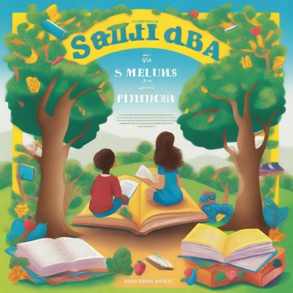 Create an image depicting 'Las semillas de la sabiduría: descubriendo un mundo lleno de educación'