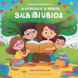 Create an image depicting 'Las semillas de la sabiduría: descubriendo un mundo lleno de educación'