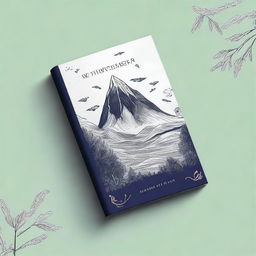 Create a captivating book cover with an intriguing design