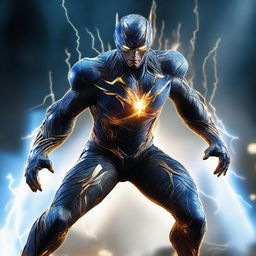 Create an image featuring the original Savitar from The Flash TV series