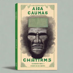 Crie uma capa de livro que se chama 'Em Chamas', com o nome do autor 'Cauã Santos'