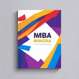 Create a book cover for an MBA textbook titled 'Finance Management'