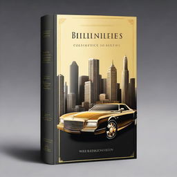 Create a book cover for a novel about billionaires