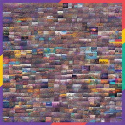 A vibrant collage of the best moments on Twitch, featuring popular streamers, exciting gameplay, and chat reactions