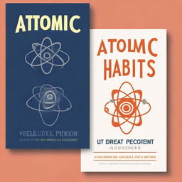 Create a book cover for 'Atomic Habits' by James Clear