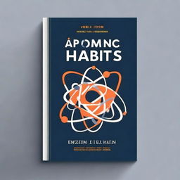 Create a book cover for 'Atomic Habits' by James Clear