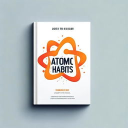 Create a book cover for 'Atomic Habits' by James Clear