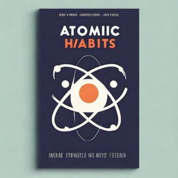 Create a book cover for 'Atomic Habits' by James Clear