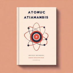 Create a book cover for 'Atomic Habits' by James Clear