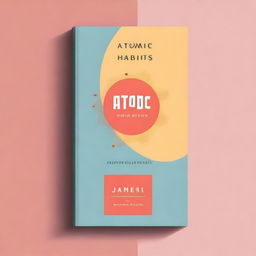 Create a book cover for 'Atomic Habits' by James Clear