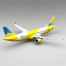 A detailed and realistic image of an Airbus A320 aircraft with the Cebu Pacific livery