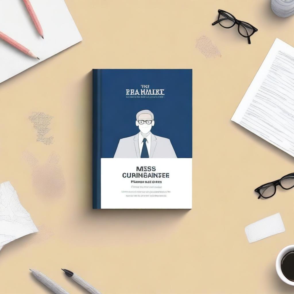 Create a professional book cover for a management assignment