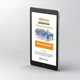 Crie uma capa atrativa para um e-book que ensina empreendedores a usarem inteligência artificial em seus negócios para aumentar o faturamento