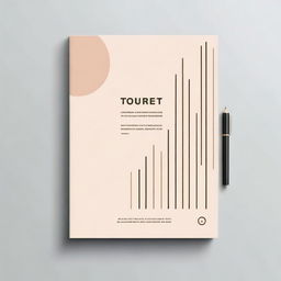 Create a professional and clean report cover