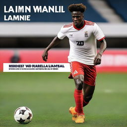 A thumbnail image featuring the football player Lamine Yamal