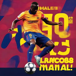 A thumbnail image featuring the Spanish football player Lamine Yamal, who plays for Barcelona