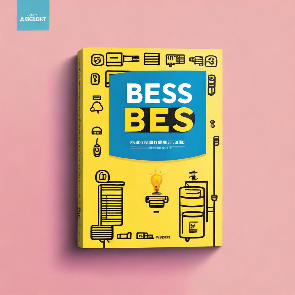 Design a book cover for the title 'BESS for DUMMIES'