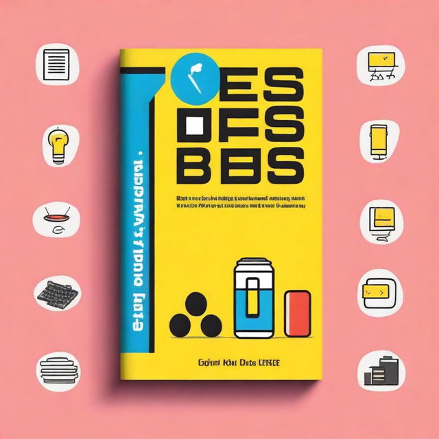 Design a book cover for the title 'BESS for DUMMIES'