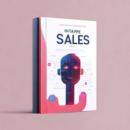 A book cover about sales with artificial intelligence