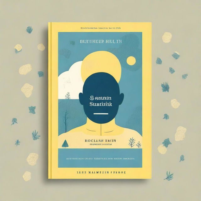 Create a captivating and beautiful ebook cover about mental health