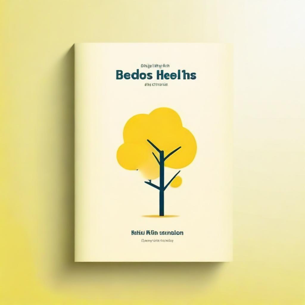 Create an ebook cover with no text, focusing on mental health