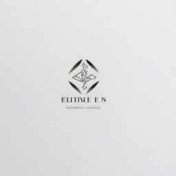 Create a sleek and modern logo design for a luxury watch brand named Elitemen