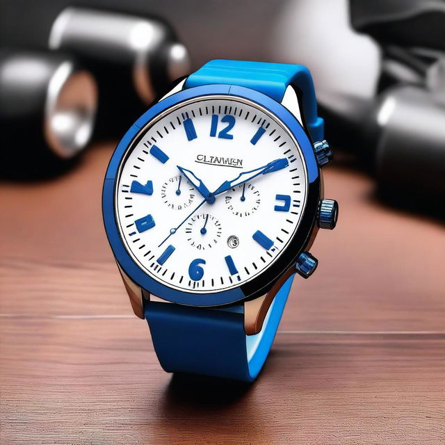 A stylish sports watch with the text 'ELITEMEN' prominently displayed