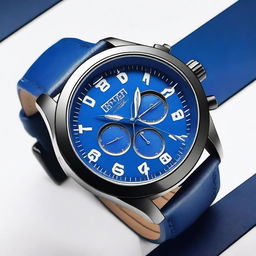 A stylish sports watch with the text 'ELITEMEN' prominently displayed