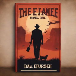 Create a book cover titled 'The Farmer and the Devil'