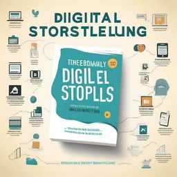 Create a book cover for 'Digital Storyselling: The Power of Narratives in the Age of Social Media: Strategies to Engage, Convince and Convert in the Digital World