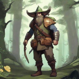 A male firbolg from Dungeons and Dragons who is a druid