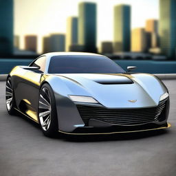 Create a custom hypercar that is a fusion of a 1939 Chevy coupe and a modern hypercar