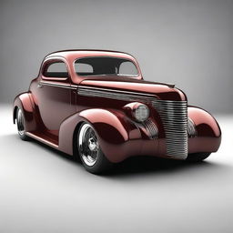 Create a custom supercar version of a 1939 Chevrolet coupe