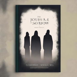 Create a book cover for 'The Journal of Sorrow